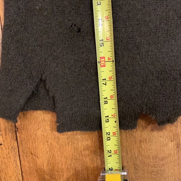 DISTRESSED AEROPOSTALE GREEN SWEATER - Picture 14 of 14